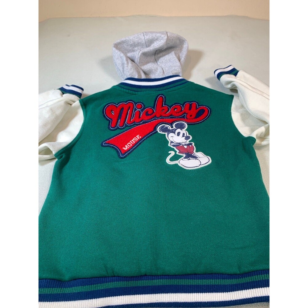 Disney junior Mickey varsity button up jacket hoodie - Picture 8 of 8